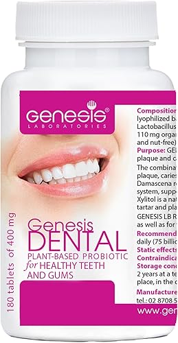 Suplemento probiótico a base de plantas para la salud dental Cuidado bucal Probiótico dental Apoyo a la inmunidad curación intestinal Lactobacillus