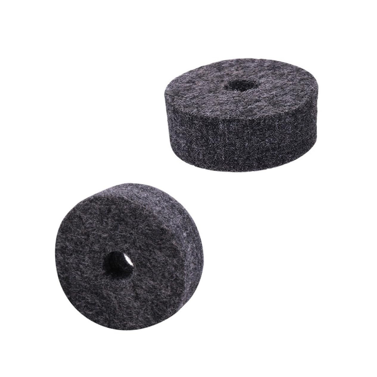 GALPADA Drum Cymbal Accessory Set Durable Felt Washers Silver Grey and Cymbal Sleeves for Optimal Performance in Drum