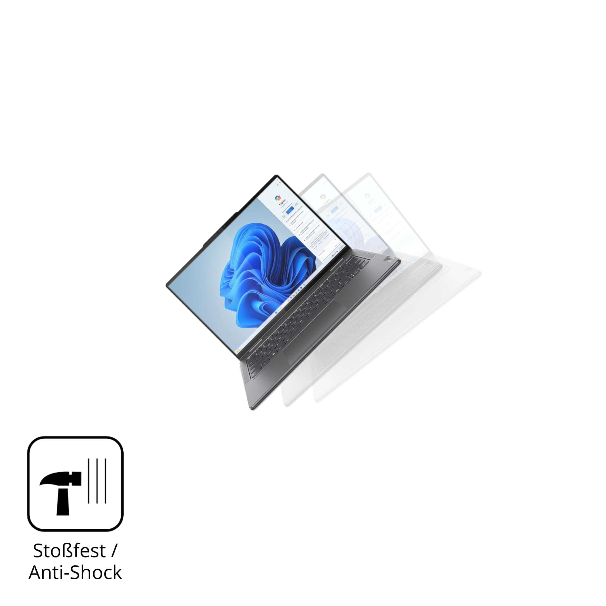 dipos 2x Pellicola 9H opaca per Lenovo Yoga 7i 2-in-1 Gen 9 83DJ00HRGE | Antiriflesso, non si rompe e non si scheggia, non è vero vetro, Anti-Shock, antigraffio, senza bolle, autoadesiva