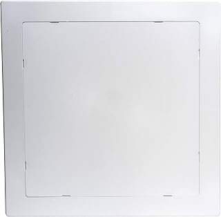 Oatey 34056 14x14 Inch White Wall Access Panel - Flush/Surface Mount for Plumbing, Electrical & Utilities