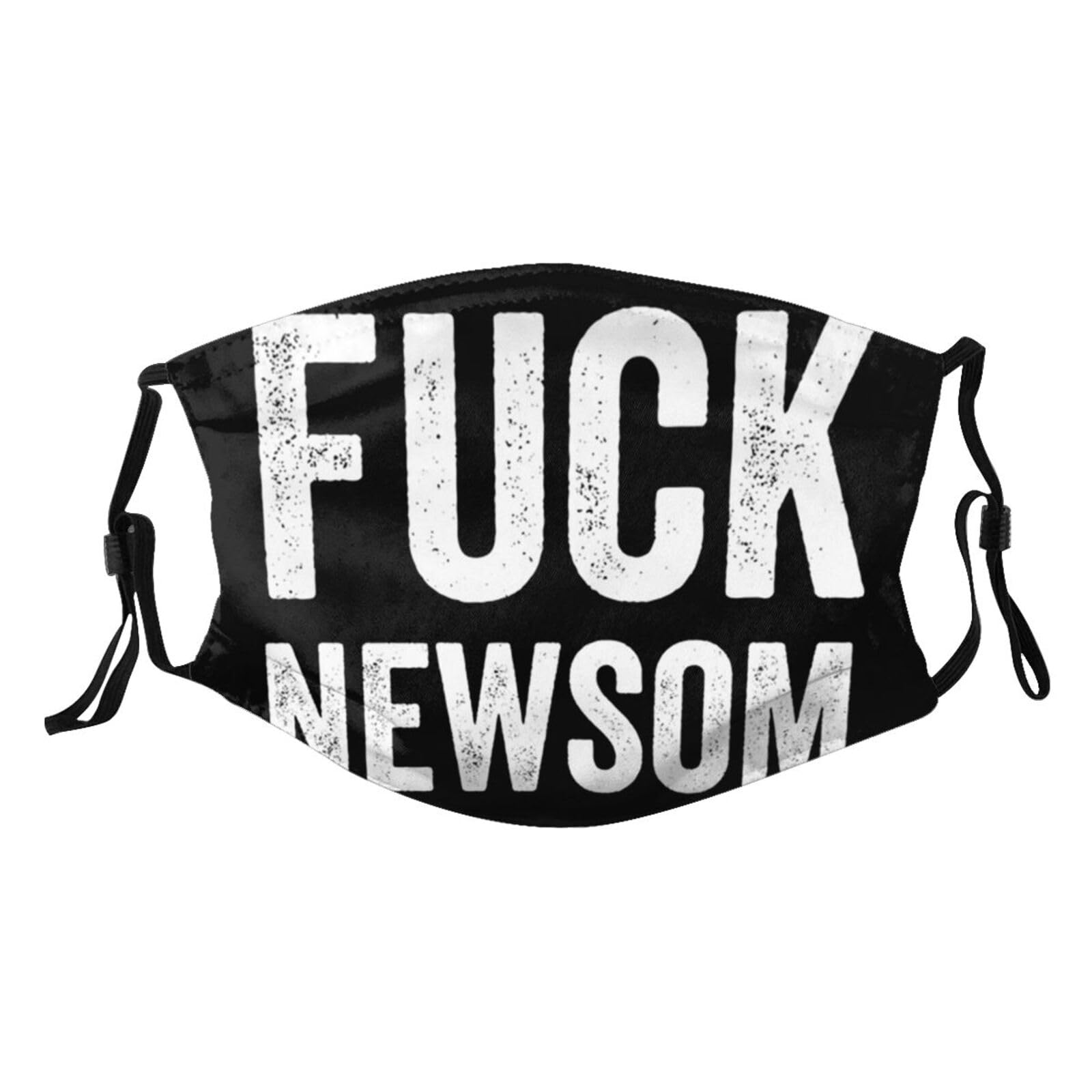 Fuck Newsom Adult Dust Mask Adjustable Dust Face with 2 Filter26