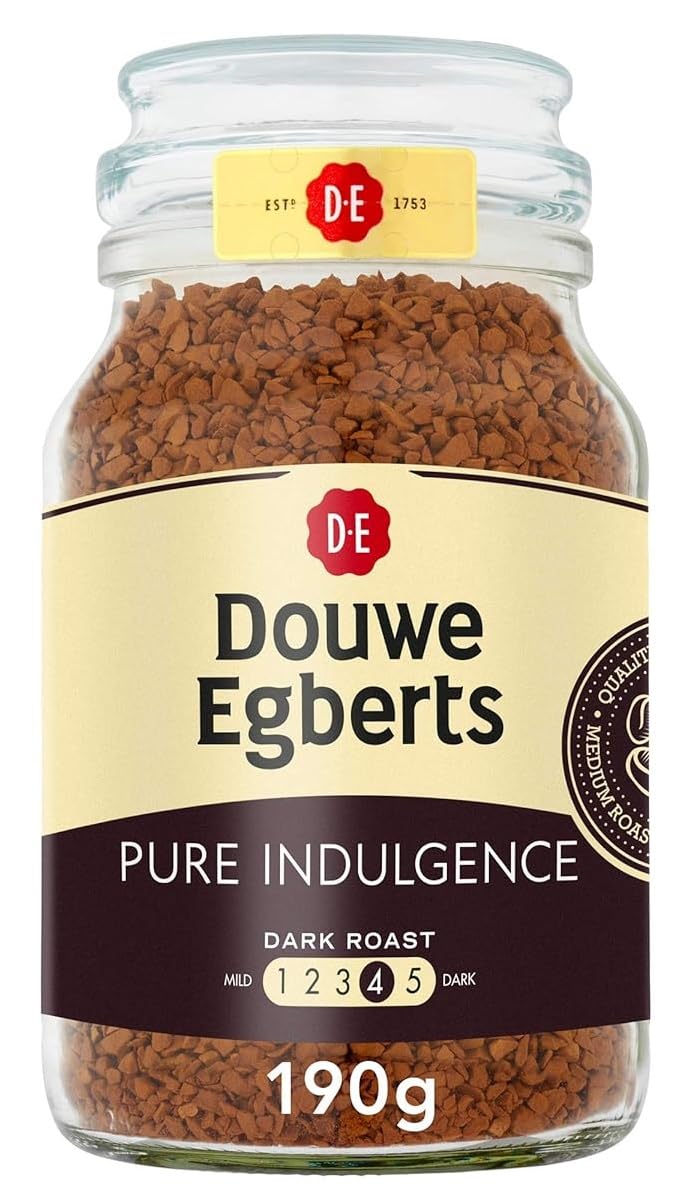 Douwe Egberts Pure Indulgence Instant Coffee, Dark Roast Coffee, 190g (Product Of UK) From Decadent Foods-picture-10