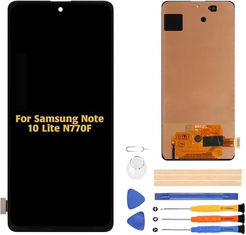 A-MIND Para Samsung Galaxy Note 10 Lite N770 6.7 pulgadas Reemplazo de pantalla (no original) Pantalla táctil Digitalizador N770F Pantalla LCD Kit