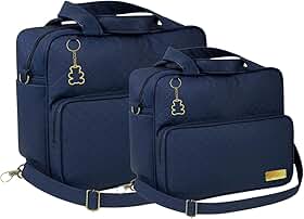 Kit Bolsas Maternidade Passeio Dulini Baby Ursinho Dourado