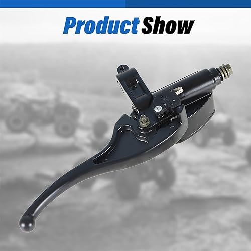 Miniatura 6 de WFLNHB Reemplazo del cilindro maestro del freno izquierdo para Manco Linhai Bighorn 260 300 400