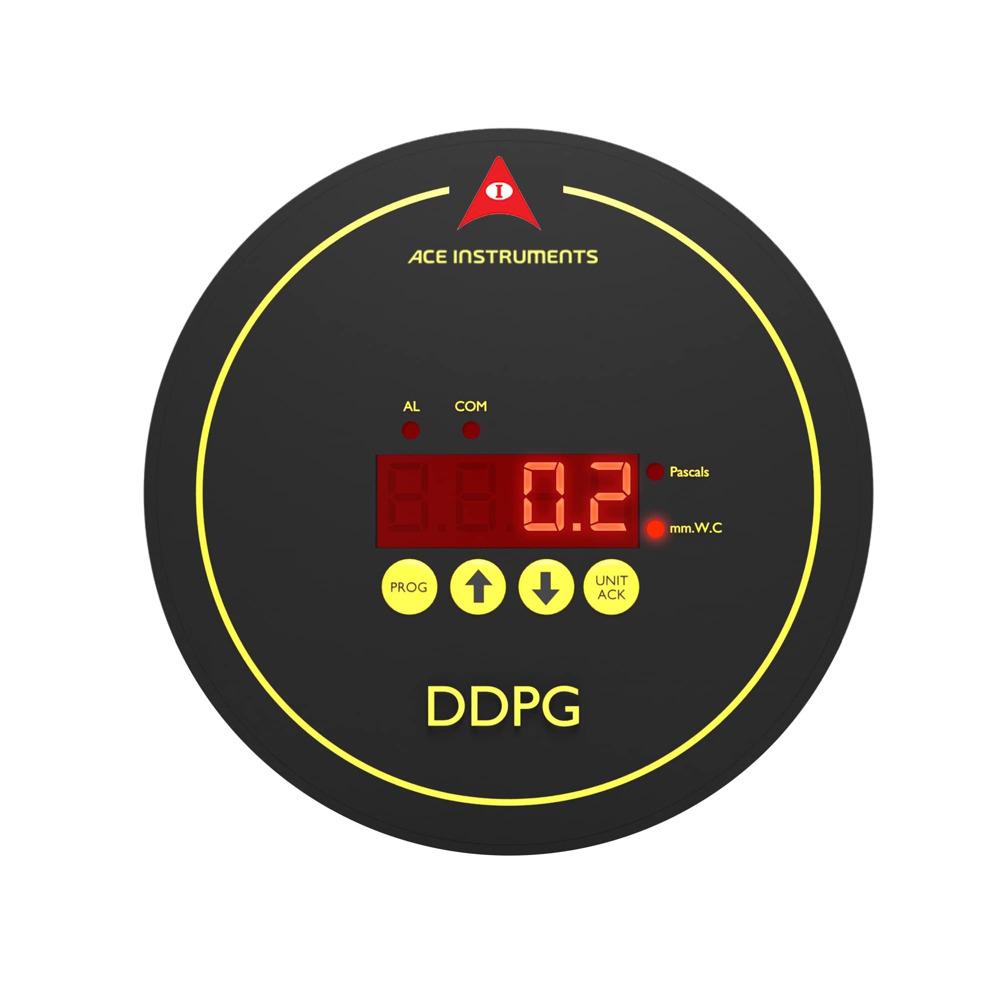*Envío el mismo día* Caja de instalación para manómetro diferencial. Caja de montaje profesional para salas blancas, quirófanos Modelo: AI-DDPG.(rango: de -250 a 250 pascales)