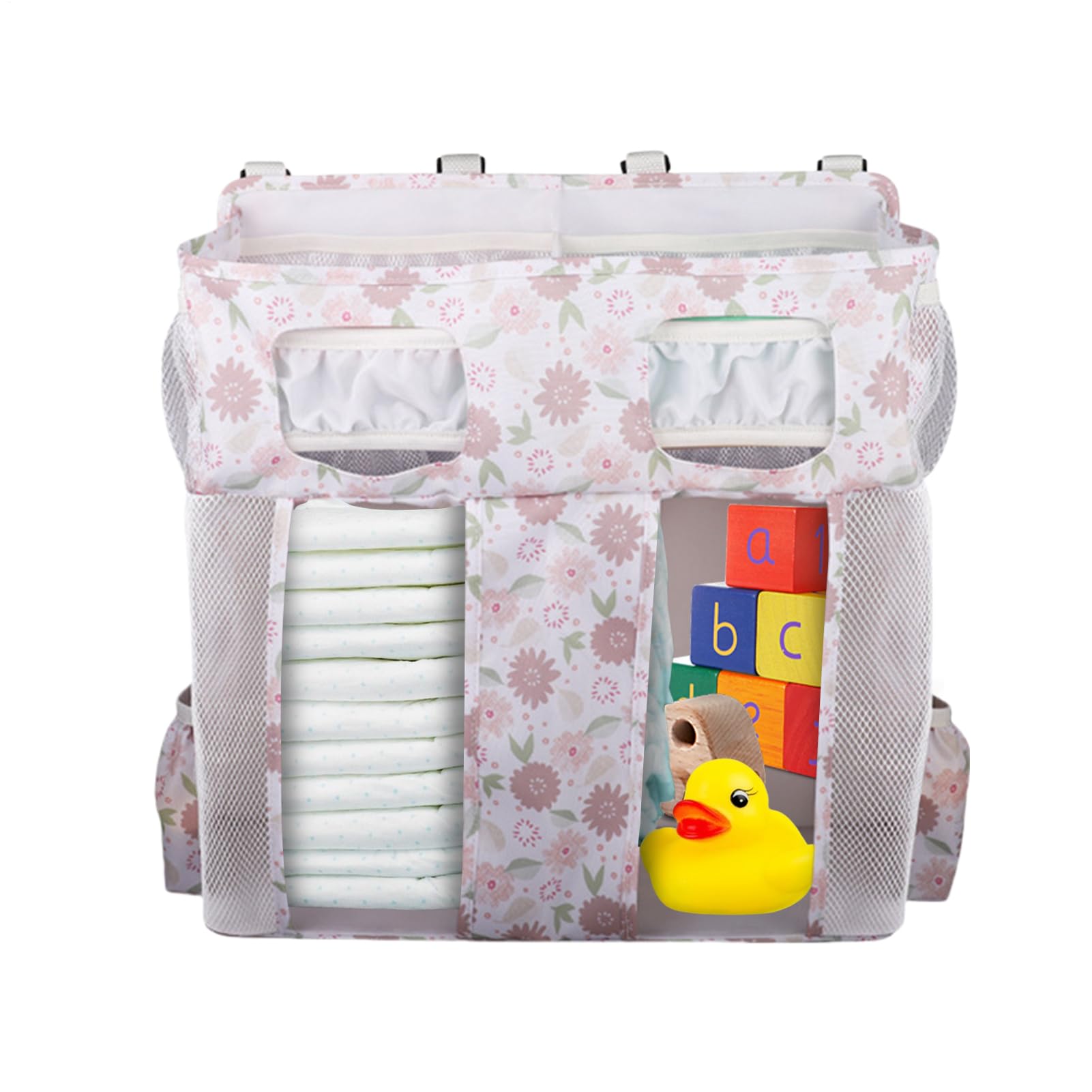 Sac de rangement pour berceau de bébé en Oxford pour stopper le désordre de la table