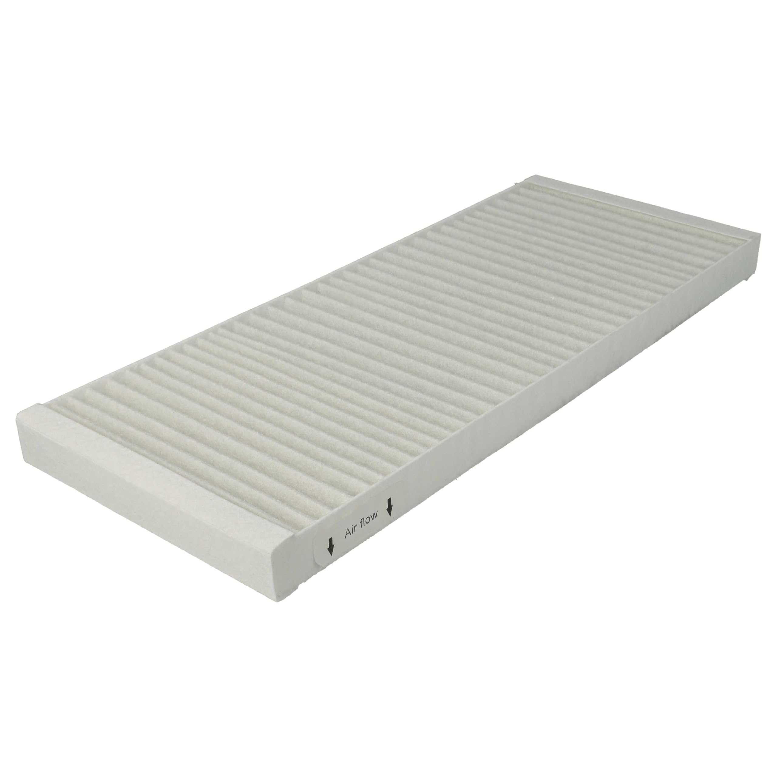 vhbw Filterset kompatibel mit Viessmann Vitovent 300-F Lüftungsgerät - Luftfilter G4 / F7 (4 Stück), Weiß