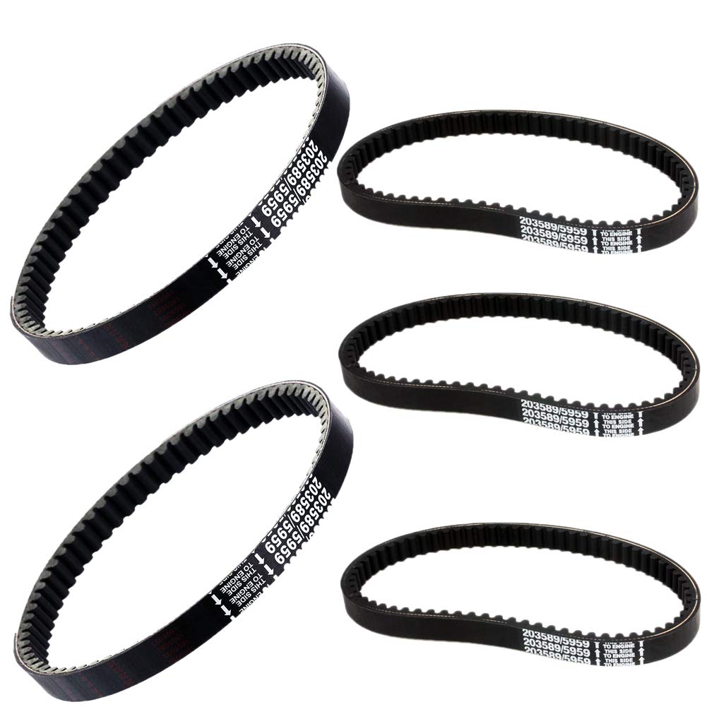 WOOSTAR Drive Belt Replacement For Go-Kart & Mini Bike - Fits TAV30, TAV2, Manco, Comet #203589 (27.2")