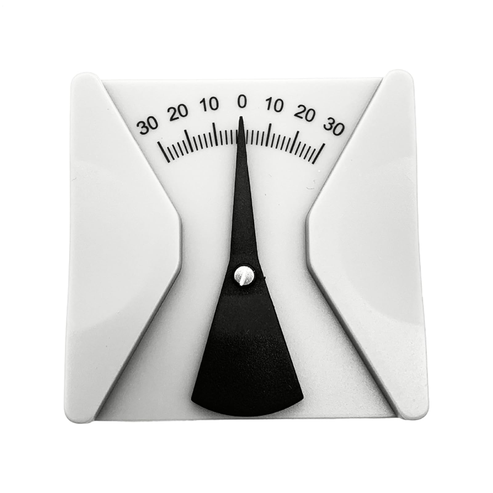 Optical Angle Measuring Ruler - 2.17" x 2.17" Pantoscopic Inclinometer Durable ABS Protractor Tool Accurate Frame Tilt Meter | Lime Device