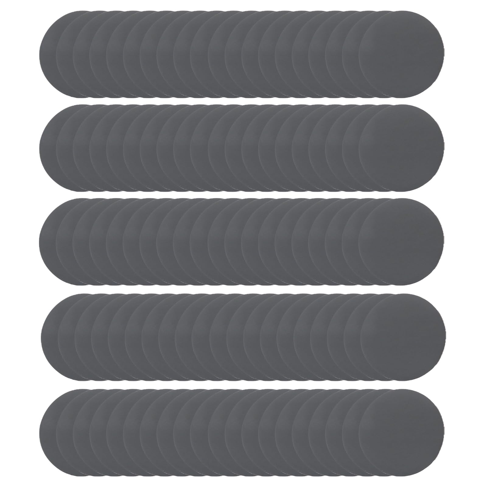 Unifizz 100 Pcs 50mm Sanding Discs Pads 2 inch Dry or Wet Sandpaper Pads Hook and Loop Sanding Disk Abrasive Polish Pad Plate 2000#
