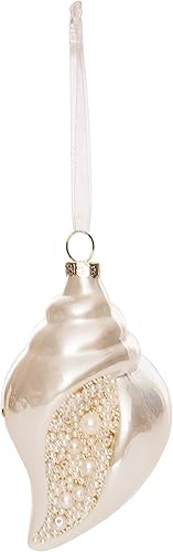 Miniatura 18 de Galerie II - Adorno de Concha Acuática de Vidrio, Verde