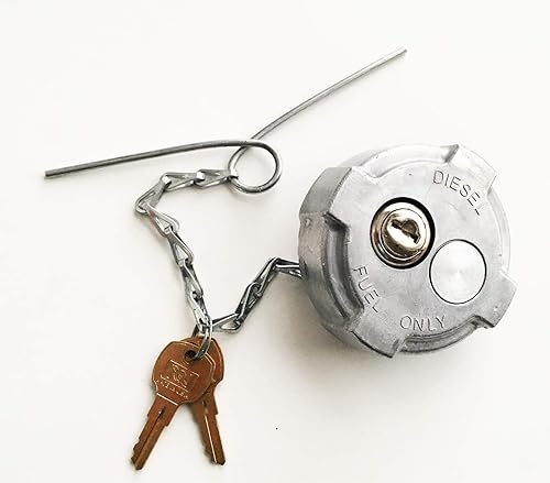 Bloqueo Diesel 2 3/8 "Tapa de combustible para Freightliner M2 Semi Pequeño Box Truck