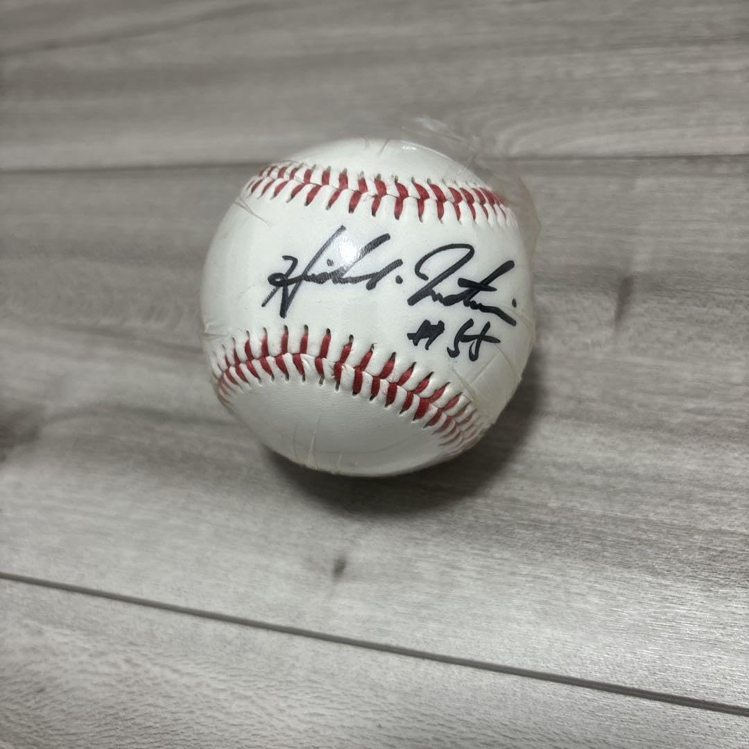 松井秀喜サインボール