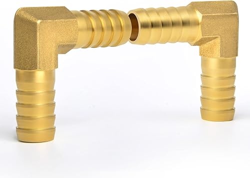 Miniatura 29 de GASHER 2 piezas de latón manguera de púas de manguera, accesorio de manguera de 3 vías (3/4 pulgadas x 3/4 pulgadas x 3/4 pulgadas x 3/4 pulgadas)