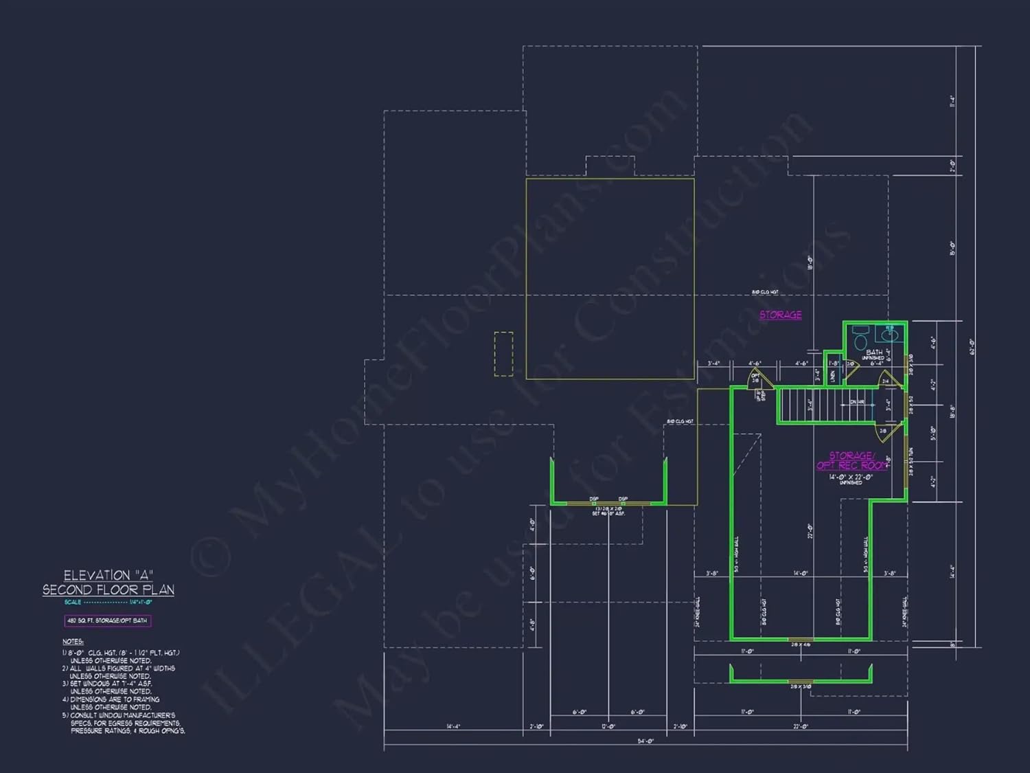 17-1015 House Plan - Modern Farmhouse Home Plan - 4-Bed, 3-Bath, 2,600 SF