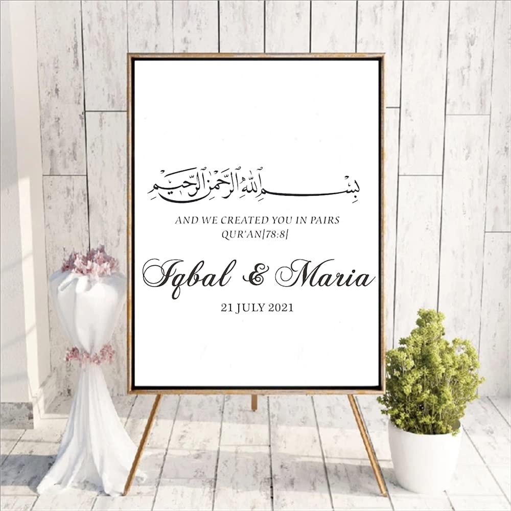 La Boda Calcomanías De Decoración Personalizados De La Boda De Bienvenida Espejo Signo De Pegatinas De Vinilo De La Boda Decoración De Murales42x26cm