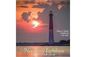 Stunning 2023 Lighthouse Wall Calendar