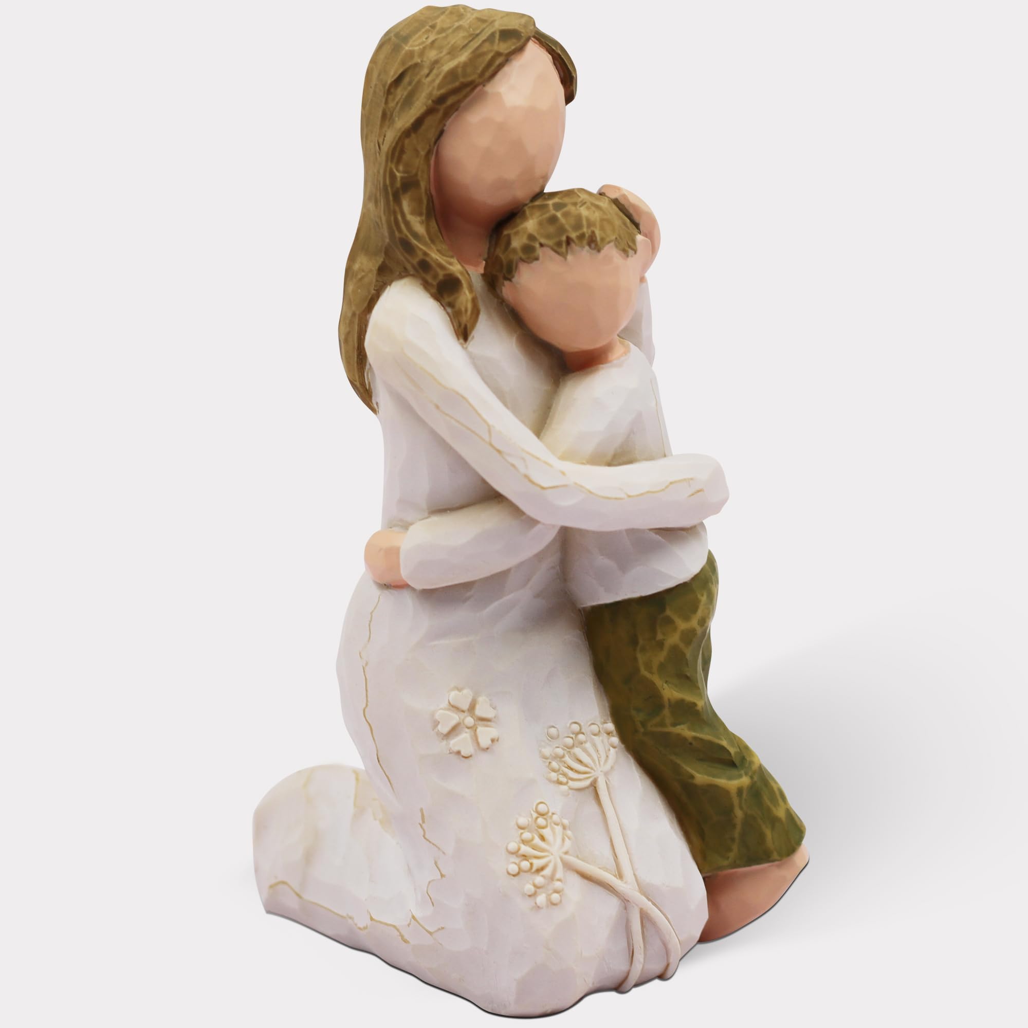 BORLESTA Mother of The Groom Gifts - Mothers Day Birthday Gifts for Mom from Son, Boy Mom Gifts from Son, Memorial Gifts for Loss of Son, Son Gifts from Moms, Gifts for Mothers 4.7" Figurines Statues
