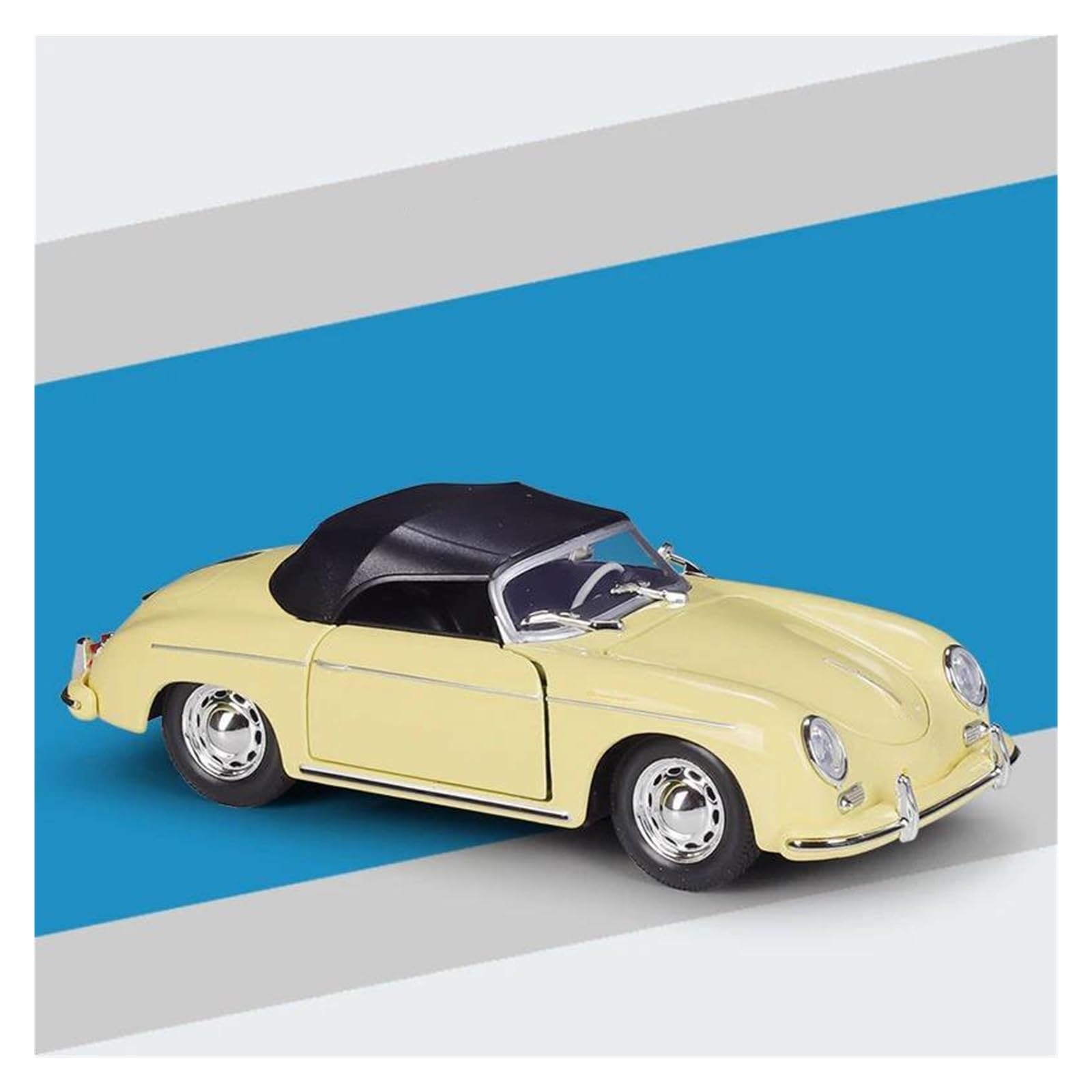 UIFCOG Die Cast Collectible Car Model For Porsche 356A For Speedster Diecast Model Car