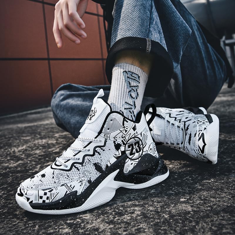 Boy's Basketball Shoes Lightweight Fashion Sneakers4