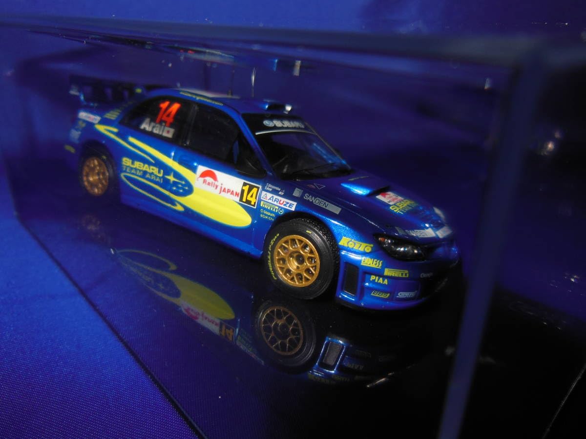 Amazon | 1/43 スバル インプレッサ GDB F型 鷹目 WRC 2006年
