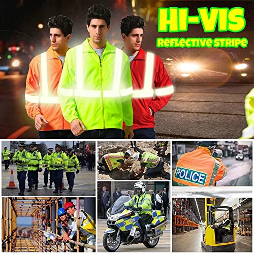 YOWESHOP High Visibility Reflective Safety Jacket Lightweight Breathable Customize Logo Work Uniform4