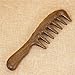 YDMHYLAI Wooden Massage Comb Sandalwood Comb Wide Tooth Anti-Static Head Scalp Scraping Massage Wooden Airbag Hairbrush(Color4)