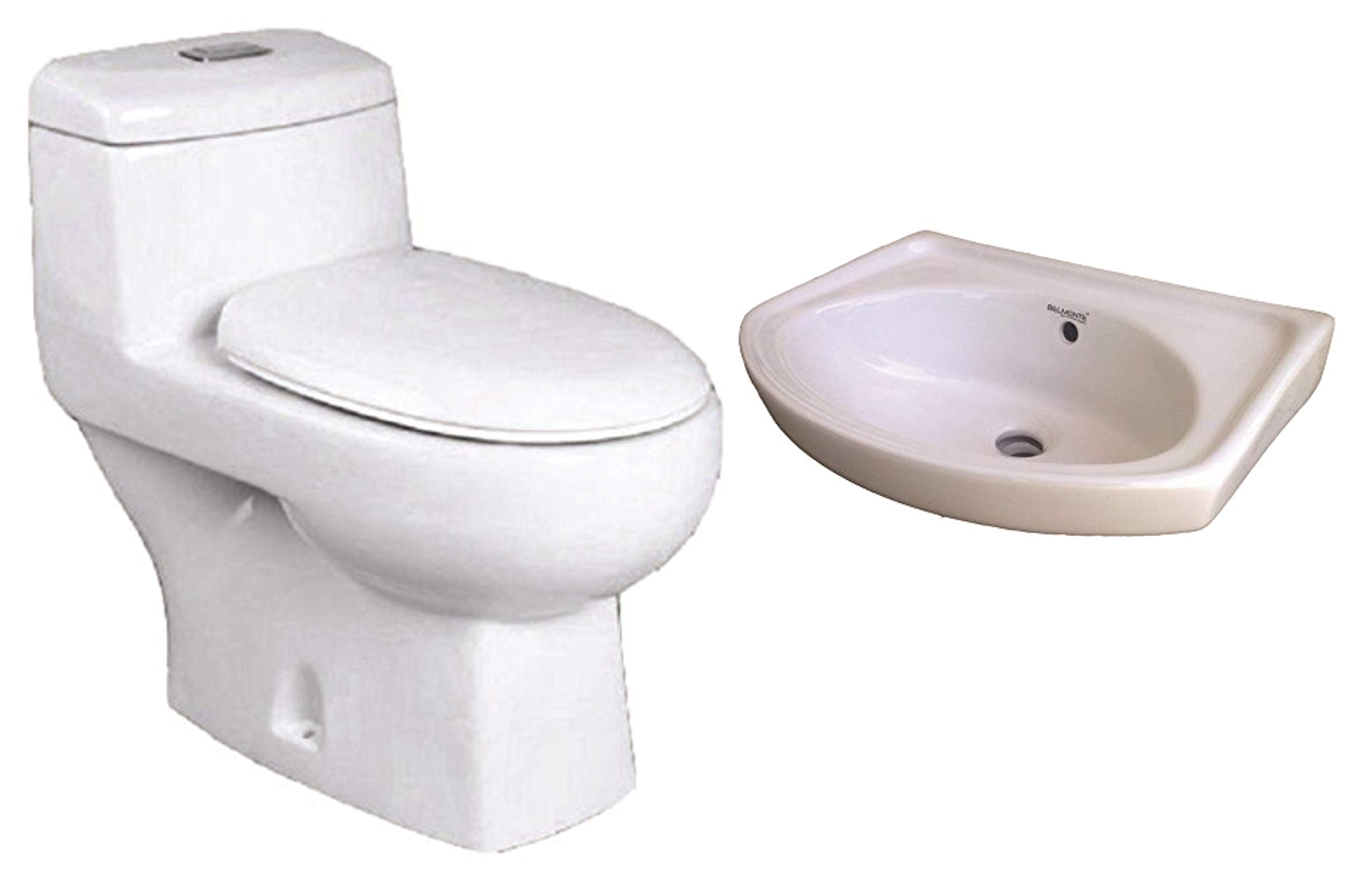 Buy Belmonte Ceramic Floor ed One Piece Commode/Toilet/EWC/Water Closet