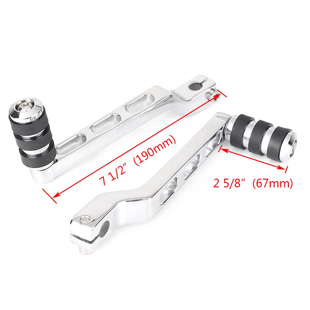 Bacar rrad Bremse Kupplung Gangschaltung Pedal Hebel Für 1986-später FL Für, 1988-später Touring und 2008-später Trike modelle, Silbe