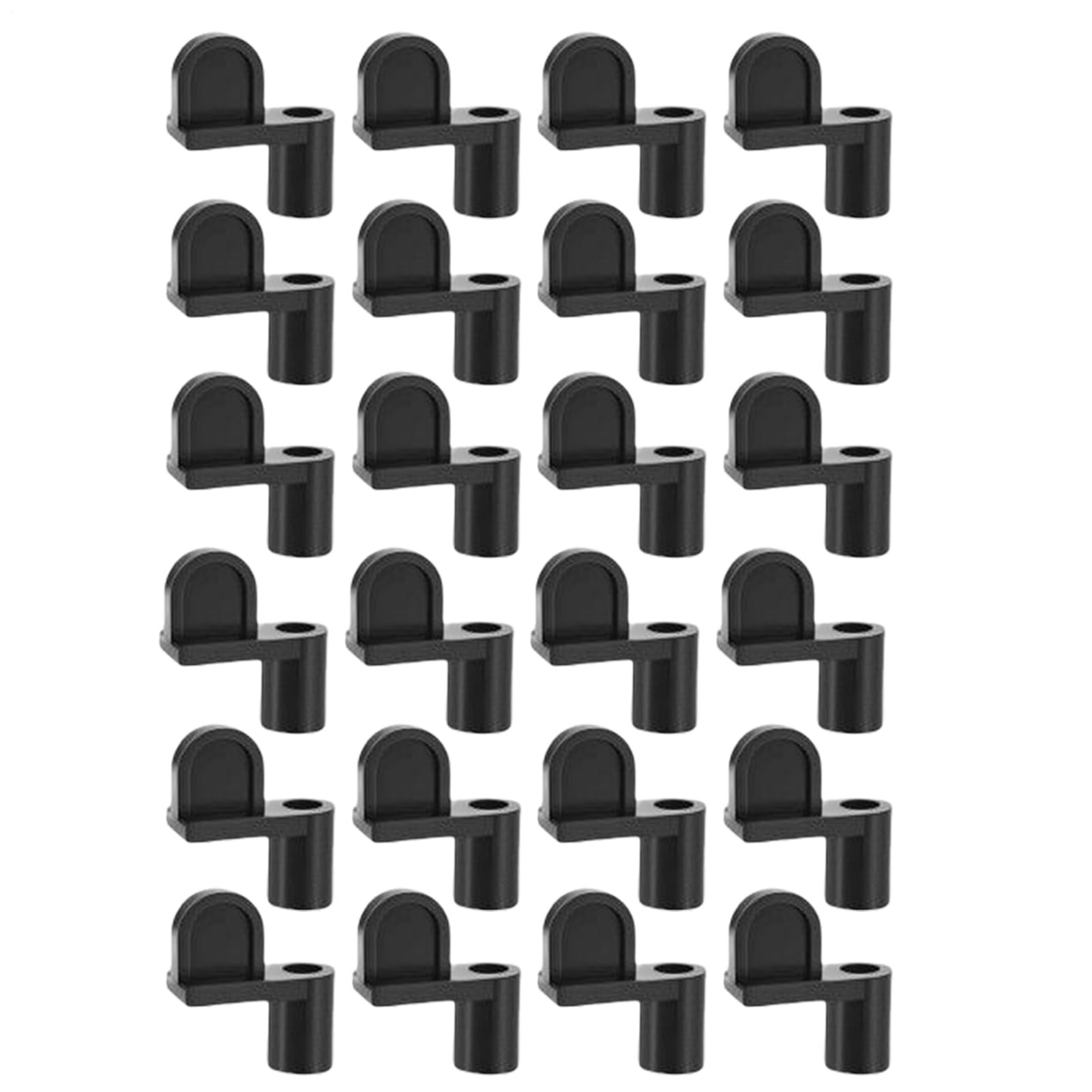 Fensterfliegengitter Clips | 24 Stück Nylon Sturmfenster Befestigungselemente Ersatzteile - Festsitzende Sturmschutzplatten Ersatzteile Für Haus Und Wohnung Instandhaltung