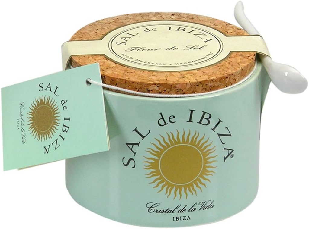 Fleur de Sel im Steintopf