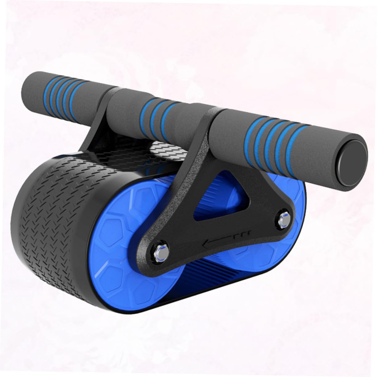 WOONEKY Rodillo Abdominal de Fitness con Rueda Gruesa Estilo Tanque Mango de Goma Abs Antideslizante Entrenamiento Silencioso para Abdomen para Hombres y Mujeres Casa y Gimnasio