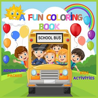 A Fun Coloring Book Adventure-Packed Kids Activities