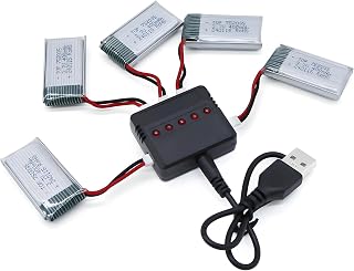 3.7V 400mAh Lipo Battery with USB Charger
