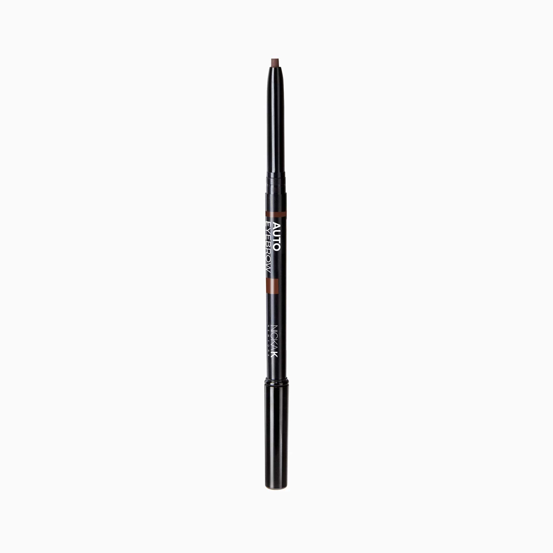 Nickak Auto Eyebrow Pencil, Net Wt. 0.01 oz. / 0.26 g (BROWN EBAA05)