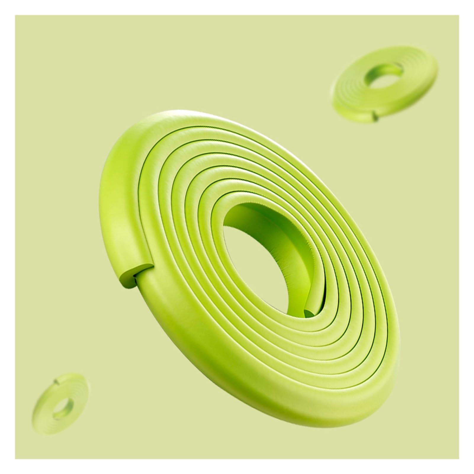 YNBSHGAA Foam edge protectors, Safety Guards Proof Foam Padding, Edge Corner Protector, Bumper Strips For Coffee Table Kitchen,Green-a-10pcs