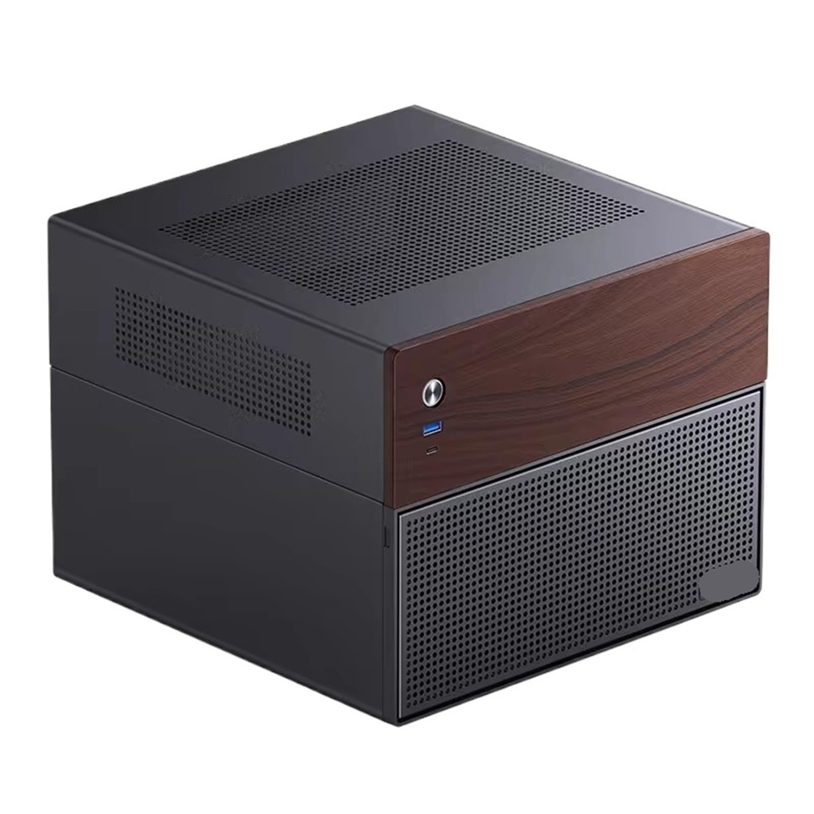 Châssis N4 6 x 3,5 HHD + 2 disques SSD 2,5 compatible avec les cartes mères M-ATX NAS Server Cases