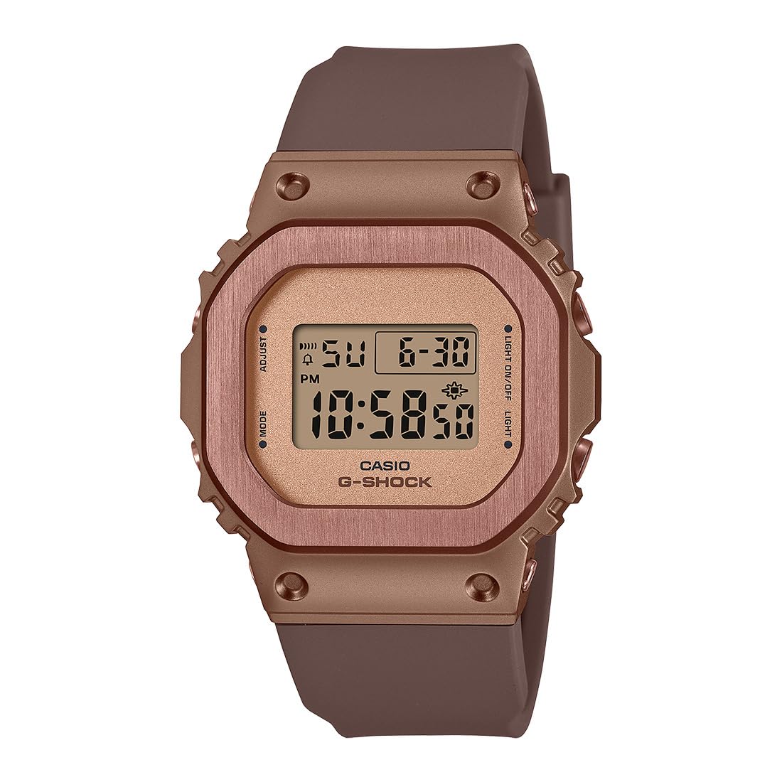 Casio G-Shock GM-S5600UBR-5DR Brown Digital Dial Brown Bio-Based Resin Band Womens Watch Shock and 200M Water Resistant G1534 (B095HT3LRJ) Amazon Price History, Amazon Price Tracker