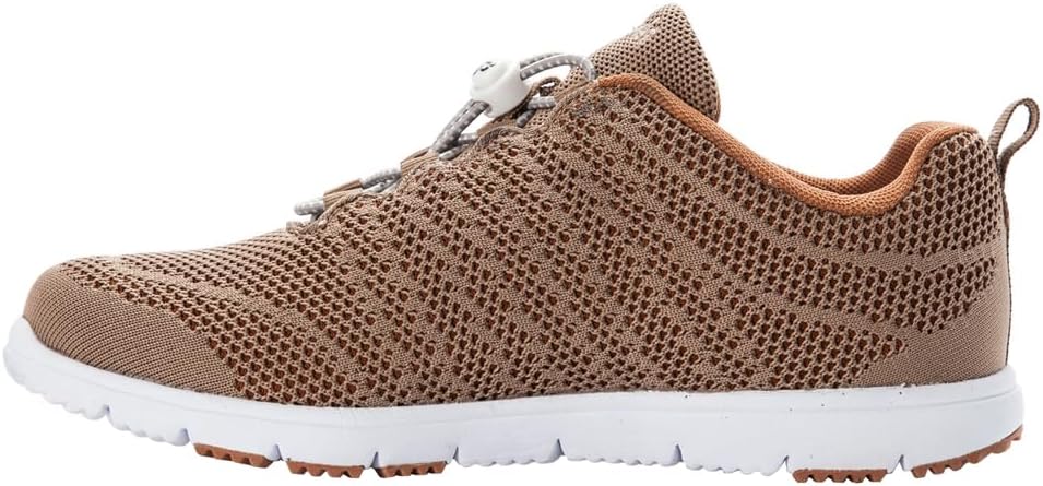 Propét Women's Travel Walker Evo Sneaker, Taupe/Sienna, 6.5 - Image 4