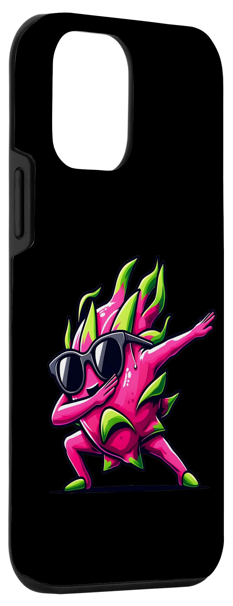 iPhone 12 mini Dab Fruit Dancing Dabbing Dragon Fruit Meme Case - Image 3