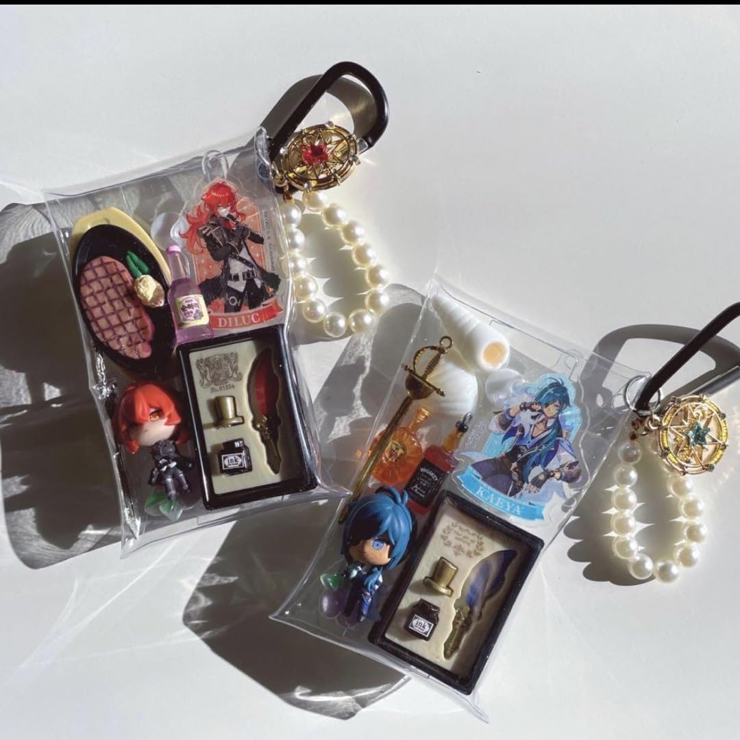 Amazon.co.jp: 原神 ディルック ガイア アクリルスタンド ミニ