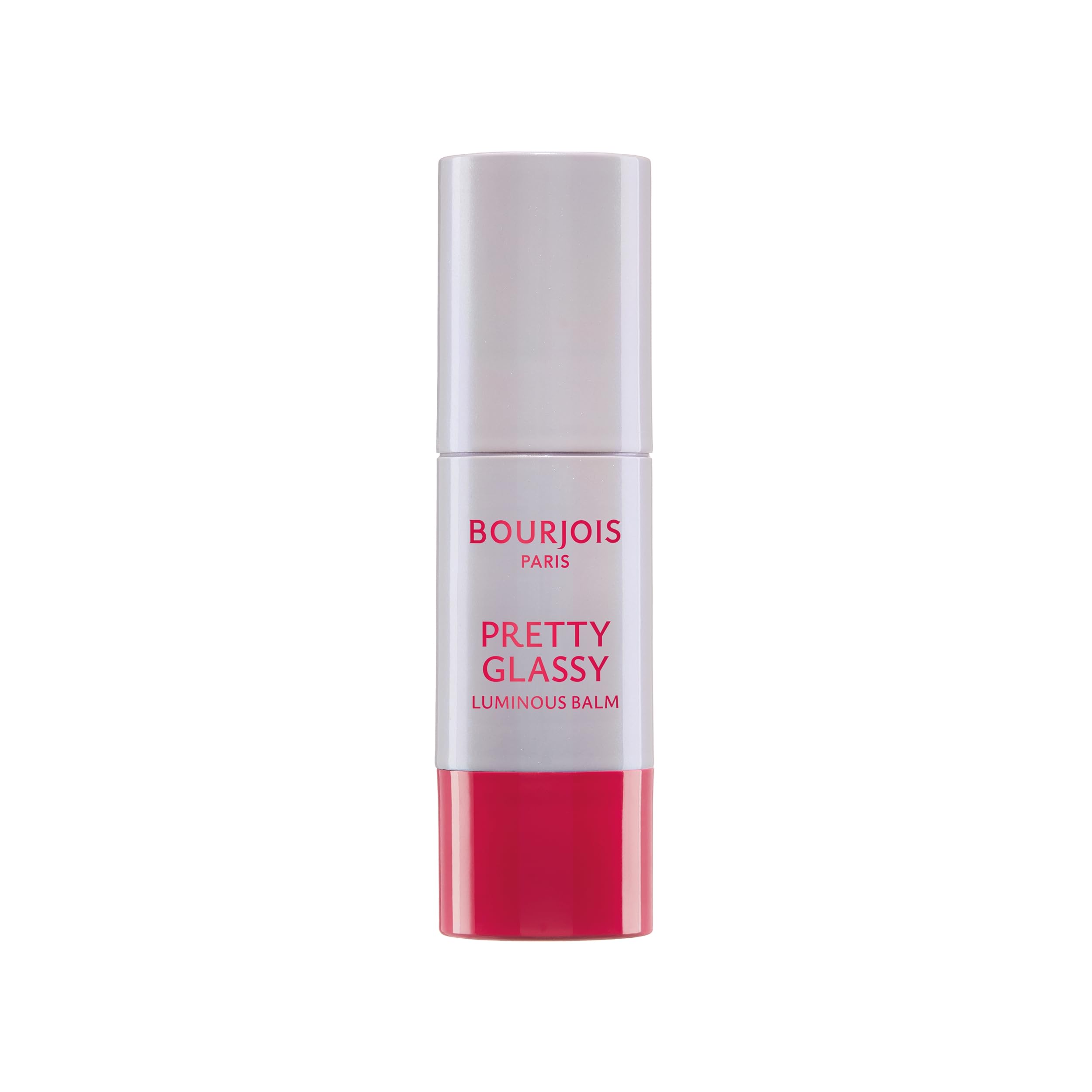 Bourjois Pretty Glassy Lightening Balm, Lilac Fizz, Face Whitening with Glow Effect and Glassy Shine, Radiant Skin and Easy Make-Up, 5 g
