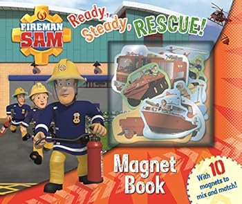 Hardcover Fireman Sam Ready Steady Rescue Book
