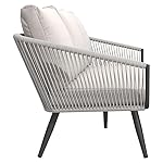 OUTLIV. Alex Loungesofa Aluminium Rope Hellgrau