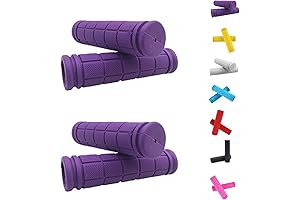 Kids Bike Handlebar Grips, Rubber Non-Slip Bike Handlebar Wraps for Kids Bikes