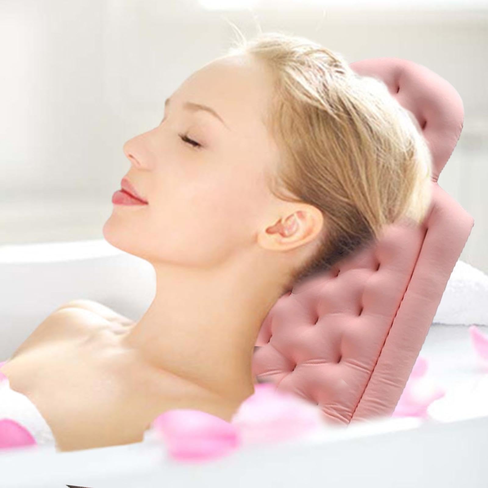 Almohada de baño de Cuerpo Completo, cojín de baño para bañera