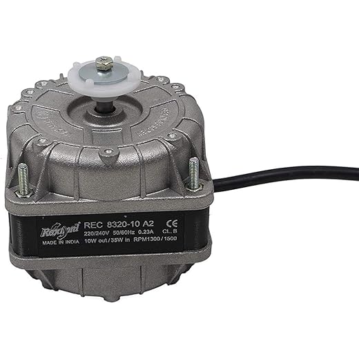 SHRUTI Aluminium Rexnord 8320 10 A2 Fan Motor 10 Watt