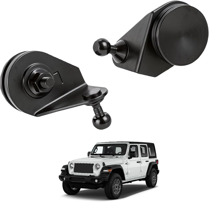 Par de prisioneiros esféricos da tampa traseira Motarithl para Jeep Wrangler TJ/JK – 2 unidades