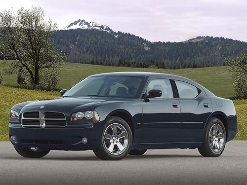 Miniatura 4 de Rvinyl Moldura de ventana de poste de pilar compatible con Dodge Charger 2006-2010 - Mate (negro)